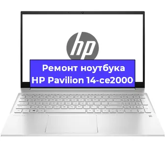Замена материнской платы на ноутбуке HP Pavilion 14-ce2000 в Перми